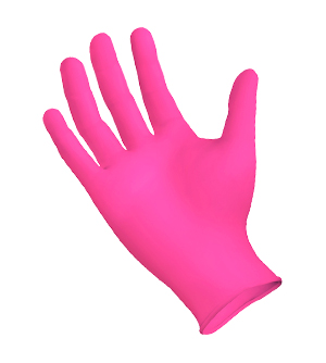 Project Pink StarMed Rose Glove